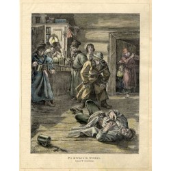 "Po kwarcie wódki. Rysunek W. Grabowskiego."