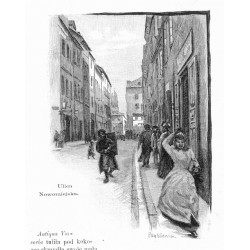 "Ulica Nowomiejska."