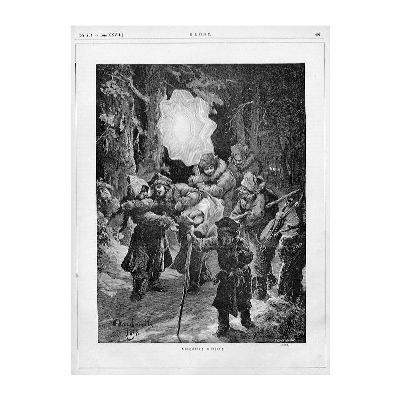 "Kolędnicy wiejscy. (5181)"