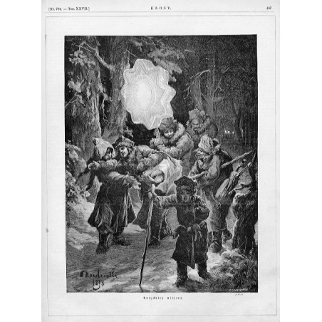 "Kolędnicy wiejscy. (5181)"