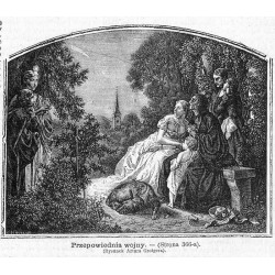 "Przepowiednia wojny. [...] (Rysunek Artura Grotgera)."