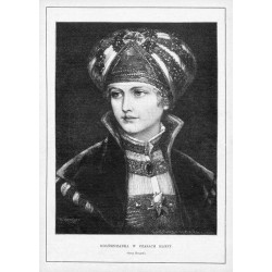 Gdańszczanka w czasach Hanzy. Obraz Menges'a / "GDAŃSZCZANKA W CZASACH HANZY. Obraz Menges'a."