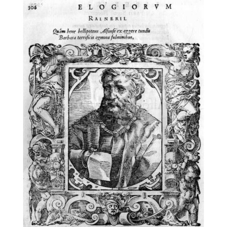 "Alfonsus Ferraiæ Princeps."