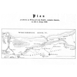 [1] "Widok nowego ujścia Wisły" [2] "Plan przedarcia się Wisły pod wsią Neufähr, niedaleko Gdańska, na dniu 1. Lutego 1840."