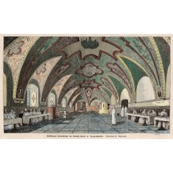 "Refektarz klasztorny na Jasnéj-Górze w Częstochowie. Rysował A. Głębocki. (3114)"