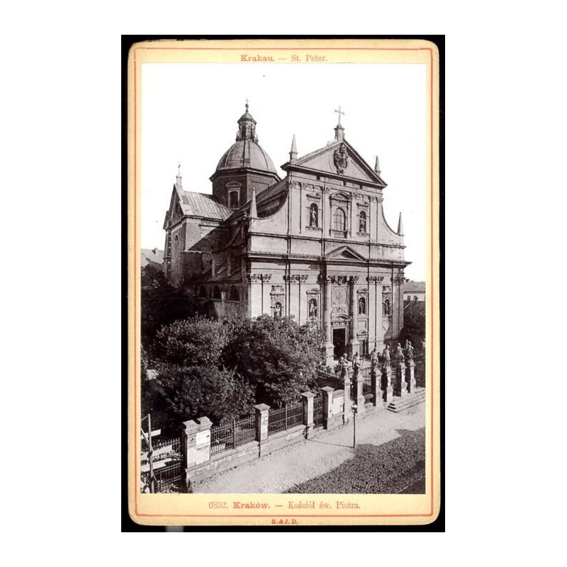 "6852. Kraków. - Kościół św. Piotra. Krakau. - St. Peter."