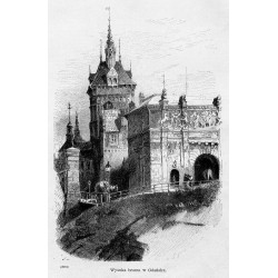 "Wysoka brama w Gdańsku. (7010)"