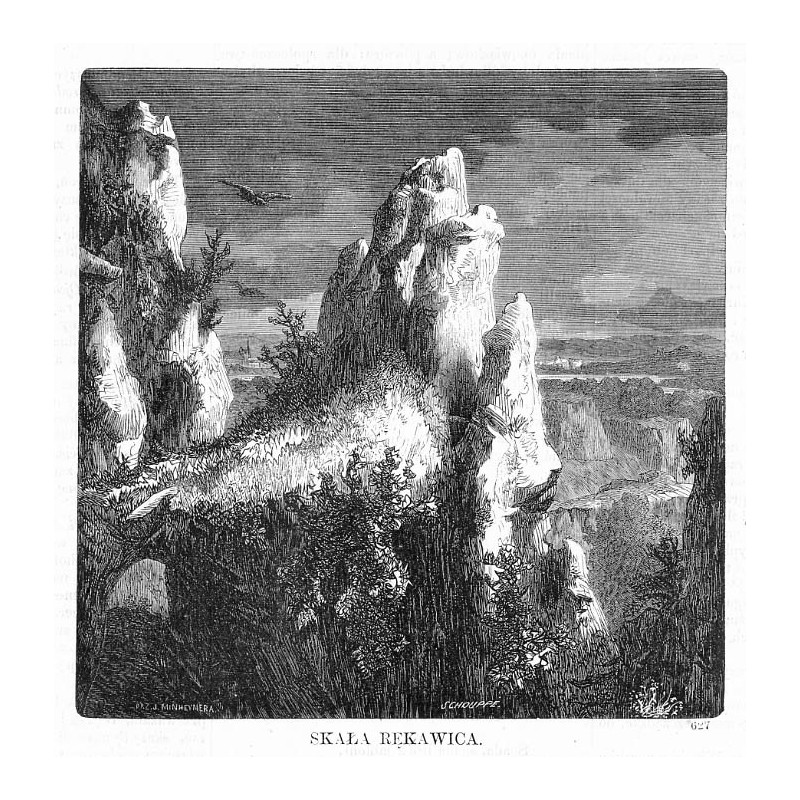 Skała Rękawica / "SKAŁA RĘKAWICA. 627"