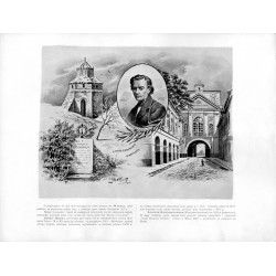 Baszta Gedymina w Wilnie L. Kondratowicz (Syrokomla) 1823 1862 Ostra Brama / "BASZTA GEDYMINA W WILNIE L. KONDRATOWICZ (SYROKOML