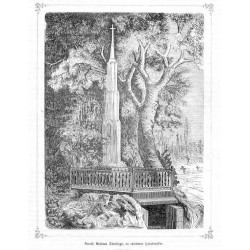 "Pomnik Wacława Zaleskiego, na cmentarzu łyczakowskim."