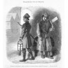 Polscy stróże nocni / "VEILLEURS DE NUIT EN POLOGNE. Veilleurs de nuit polonais, d'aprés un Album de costumes polonais (cabinet