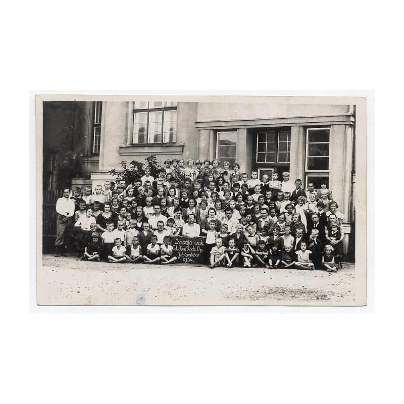 "Kolonja wak. Pol. Kraj. Rodz. Op. Jabłonków 1934."