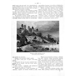 "Widok zamku Rapperswyl. (Rysował podług fotografii K. Młodnicki.)"