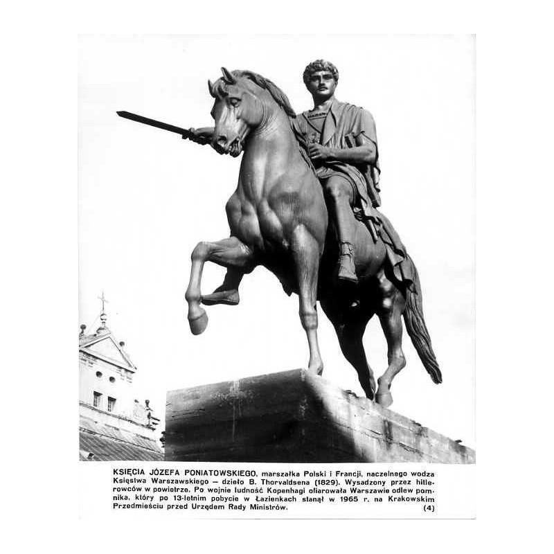 "POMNIKI WARSZAWY. Cz. 1. (4) KSIĘCIA JÓZEFA PONIATOWSKIEGO"