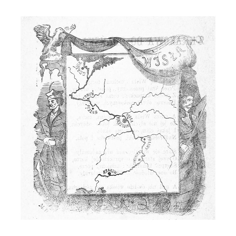 Wisła. Alegoria rzeki / "WISŁA"