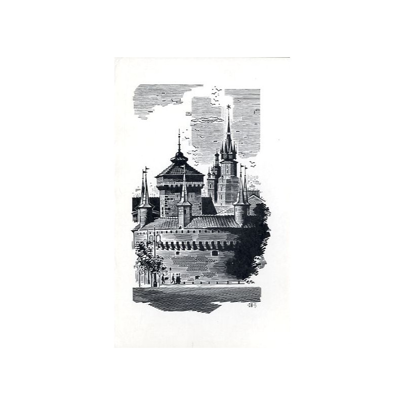 Kraków - Barbakan / "KRAKÓW - BARBAKAN CRACOVIE - BARBACANE"