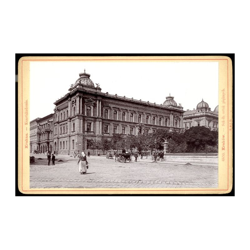 "6850. Kraków. - Szkoła sztuk pięknych. Krakau. - Kunstakademie."