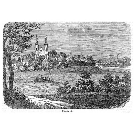 "Zbąszyń." / Panorama miasta