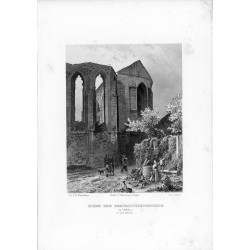 Ruine der Dreifaltigkeitskirche zu Lauban vor dem Abbruch / "RUINE DER DREIFALTIGKEITSKIRCHE zu Lauban vor dem Abbruch."
