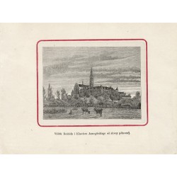 Jasna Góra / 2.(b) "Widok Kościoła i Klasztoru Jasnogórskiego od strony północnéj."