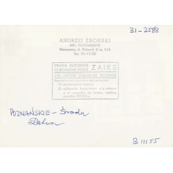 "POZNAŃSKIE - Środa Ratusz 31-2588 B 11155"