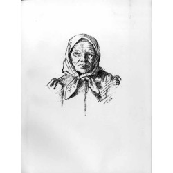 [1] Alte litauische Bäuerin / [1] "ALTE LITAUISCHE BÄUERIN"