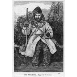 Typ żmudzki. Rysował Piotrowicz. 1226 / "TYP ŻMUJDZKI. Rysował Piotrowicz. 1226"
