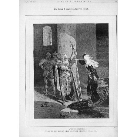 Lilla Weneda J. Słowackiego / "PATRZCIE RYCERZE... CZŁOWIEK TEN KIEDYŚ MIAŁ SZACUNEK LUDZI. ." [...] (431)"