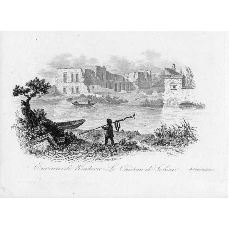 "Environs de Krakovie - Le Chateau de Lobsow."