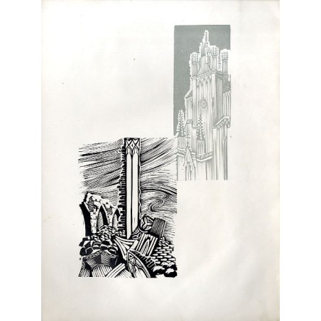 "Fasada Katedry Św. Jana - Façade de la Cathédrale Saint-Jean"