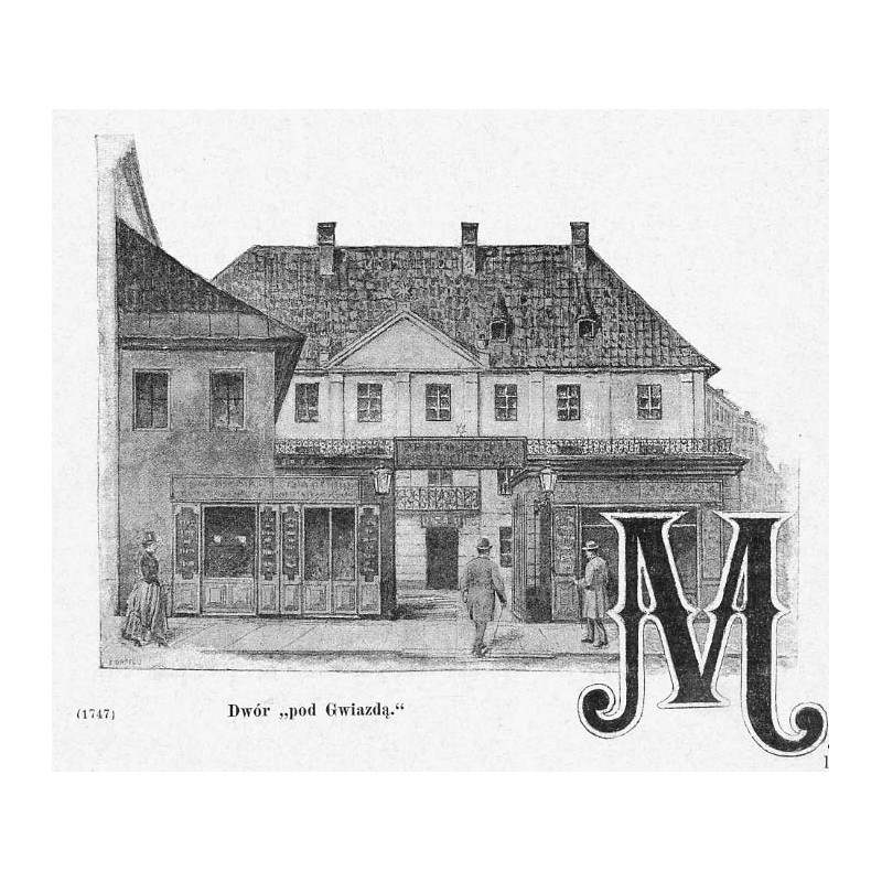 "Dwór" pod Gwiazdą." (1747)"