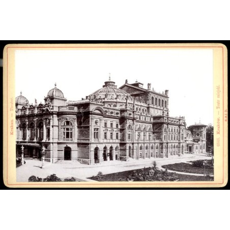 "6848. Kraków. - Teatr miejski. Krakau. - Theater."
