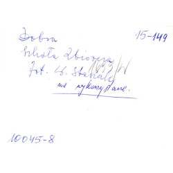 "Dobra Szkoła Zbiorcza 1699/W fot. W. Stasiak nie wykorzystane 15-149 10045-8"