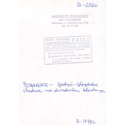 "Poznańskie - Gostyń - Głogówko. Studnia na dziedzińcu klasztornym 31-2530 B-10992"