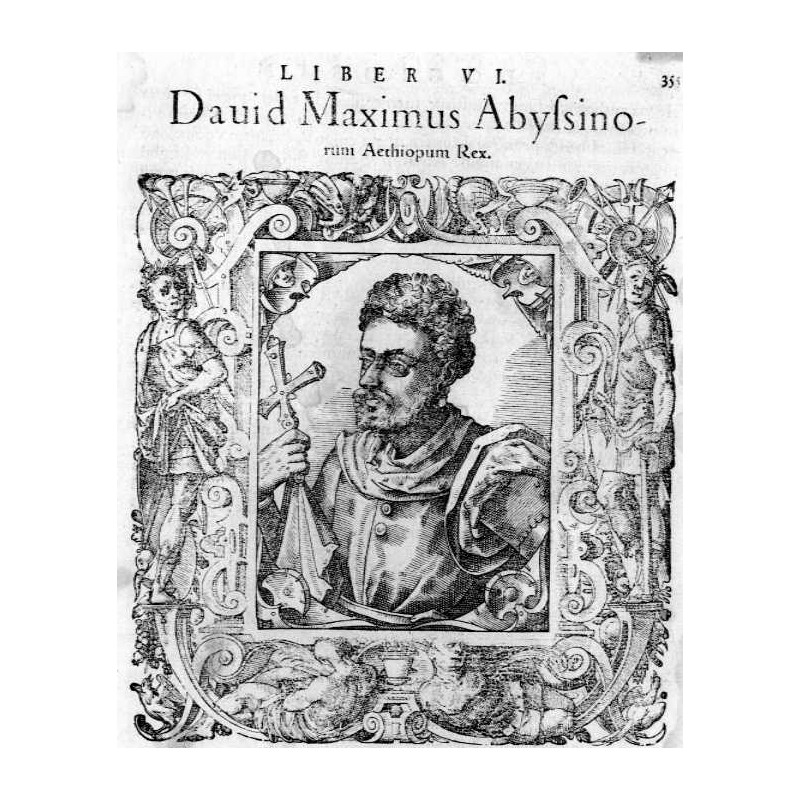 "Dauid Maximus Abyssinorum Aethiopum Rex."