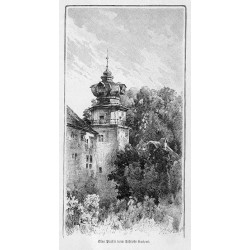 "Eine Partie vom Schlosse Łańcut."