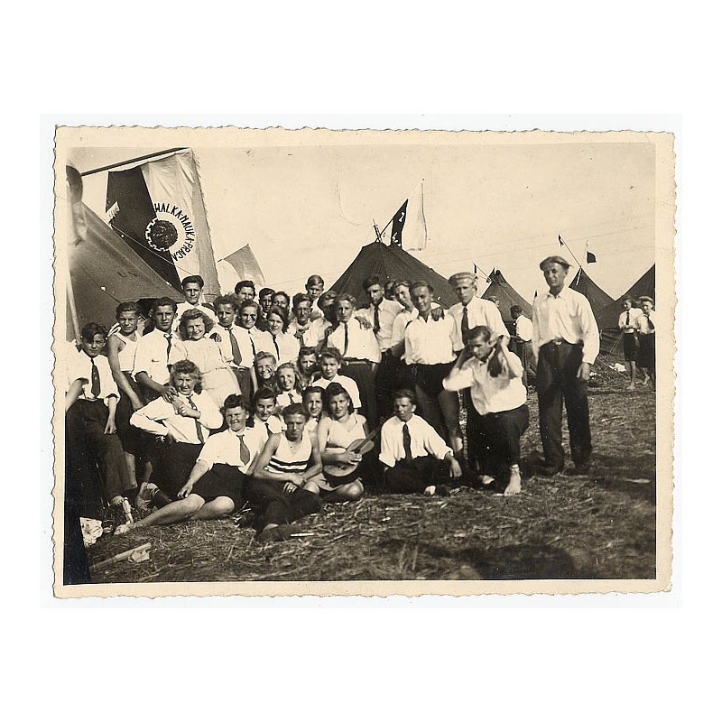 "Obóz ZWM Dąbrowa Górnicza 1949"