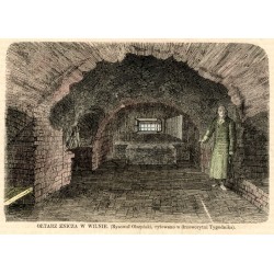 Ołtarz Znicza w Wilnie / "OŁTARZ ZNICZA W WILNIE. (Rysował Olszyński, rytowano w drzeworytni Tygodnika)."