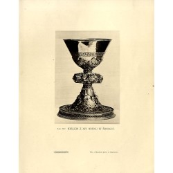Kielich z XIV wieku w Środzie / "Tab. XV. KIELICH Z XIV WIEKU W ŚRODZIE."