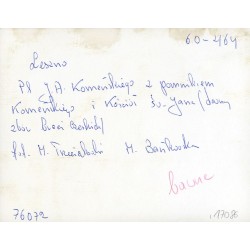 "Leszno Pl. J. A. Komeńskiego z pomnikiem Komeńskiego i Kościół św. Jana (dawny zbór Braci Czeskich) fot. M. Trzeciakowski M. Ba