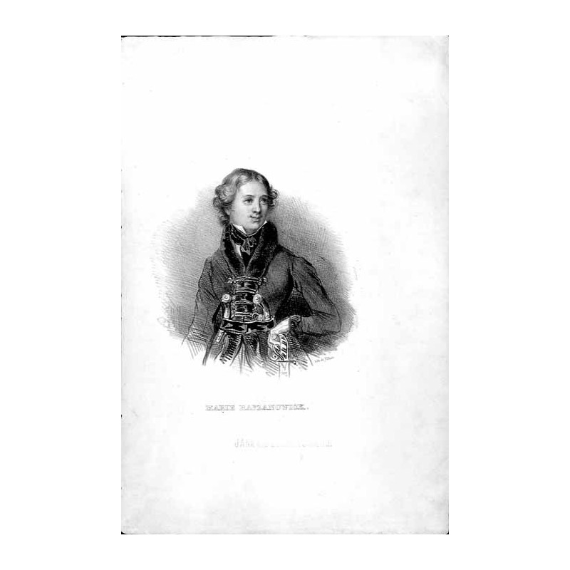 Maria Raszanowicz / "MARIE RASZANOWICK."