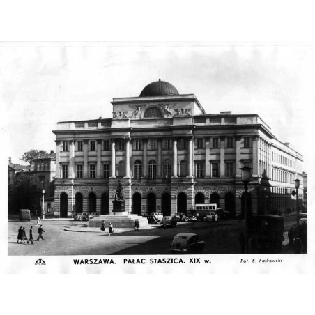 Warszawa. Pałac Staszica. XIX w. / "WARSZAWA. PAŁAC STASZICA. XIX w."