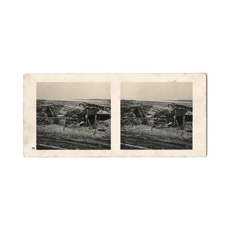 "Bild Nr. 13. Polnische Gräben bei Grossendorf, Insel Hela"