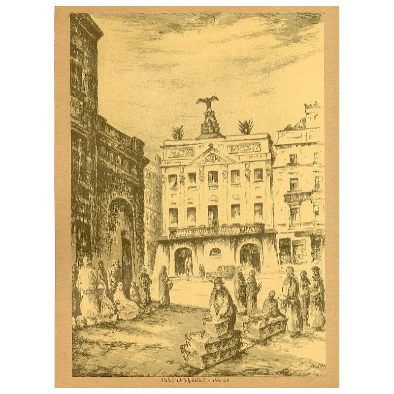 "Pałac Działyńskich - Poznań" / "VII. Pałac Działyńskich w Poznaniu. - Zbudowany na przełomie 18-go i 19-go wieku w stylu klasyc