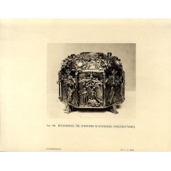 Relikwiarz św. Barbary w katedrze gnieźnieńskiej / "Tab. VIII. RELIKWIARZ ŚW. BARBARY W KATEDRZE GNIEŹNIEŃSKIEJ."