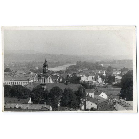 Widok z ratusza - panorama Nowego Sącza