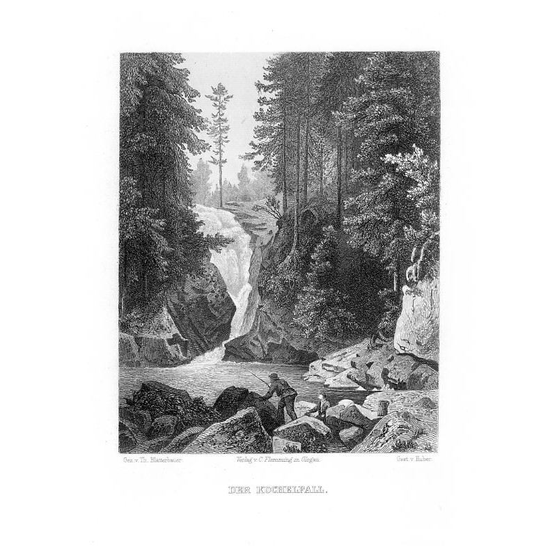 Der Kochelfall / "DER KOCHELFALL."