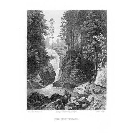Der Kochelfall / "DER KOCHELFALL."