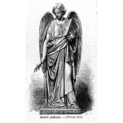 "Anioł pokoju. - (strona 359)." / Powązki. Grób Franciszka Ksawerego Kojsiewicza