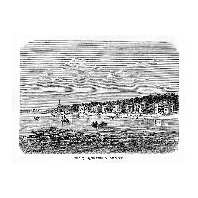 "Bad Heiligendamm bei Doberan."